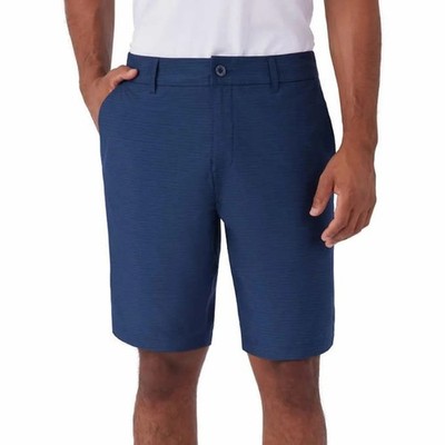 Hang Ten Men s Everyday 20'' Hybrid Walk Short Blue Size 34