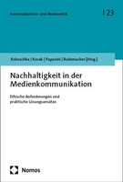 Nachhaltigkeit In Der Medienkommunikation Claudia Paganini
