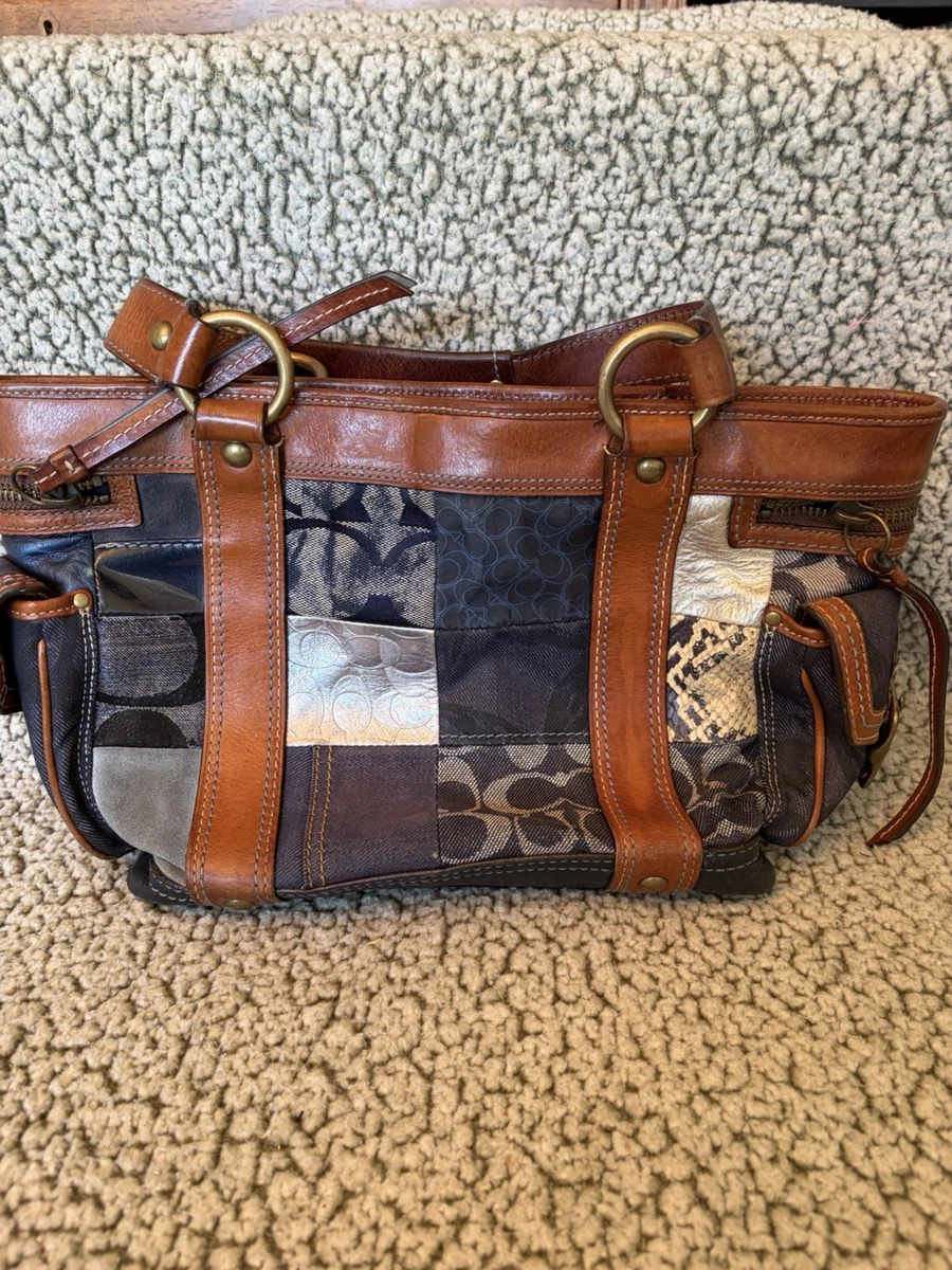 Coach Patchwork Tote Medium Bags & Handbags for Women for sale | eBay