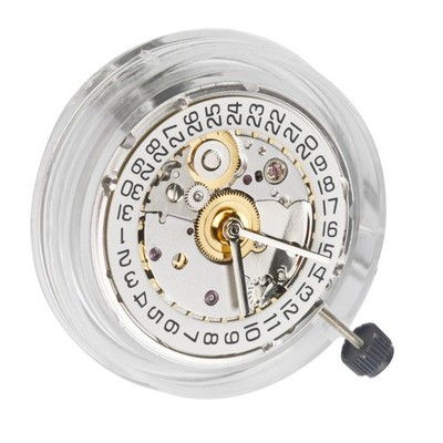 White Retro Clone 25 Jewels Automatic Watch Movement For ETA 2824 2824-2 I