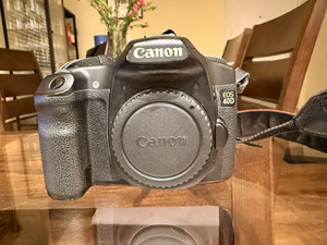 Canon EOS 40D 10.1MP Digital SLR Camera Body Black w/ Charger, Cables, Manuals