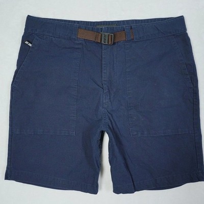 Nike SB Flex FTM Skateboarding Ripstop Shorts Navy Blue Mens Size 34 DA3132-451