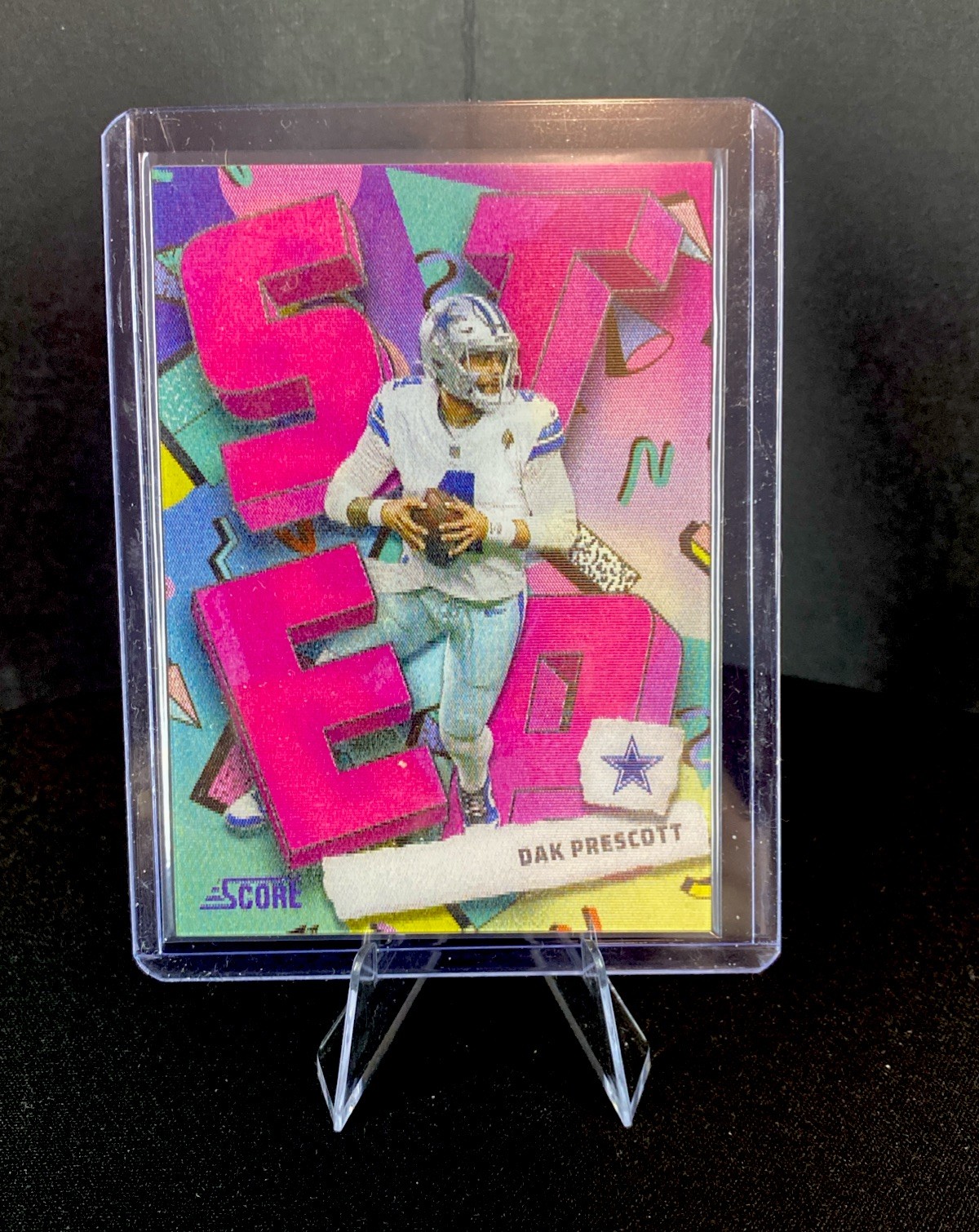 2024 Panini Score: Dak Prescott Step Ahead Case Hit! Dallas Cowboys #SA-DPT