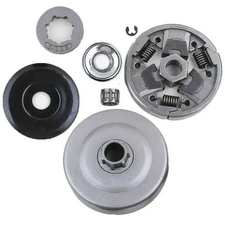Clutch Drum Washer Rim Sprocket Kit Replacement For Stihl 026 MS260 Chainsaw