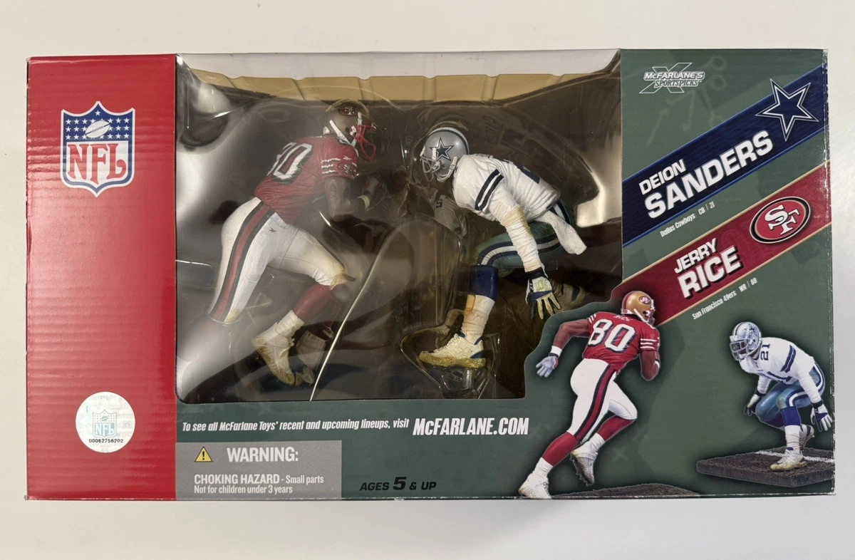 【美品】NFL Deion Sanders & Jerry Rice フィギュア Jerry Rice Deion Sanders In Sports Action Figures for sale | eBay