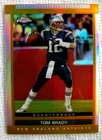 2003 TOPPS CHROME TOM BRADY GOLD REFRACTOR N/M OR BETTER SUPER RARE READ