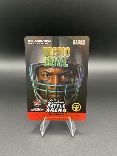 2026 Bo Jackson Battle Arena Tecmo Bowl National NSCC Box Cover Promo Art