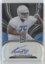 2021 Panini Spectra Rookie Auto 28/99 Levi Onwuzurike #267 Auto 01l2