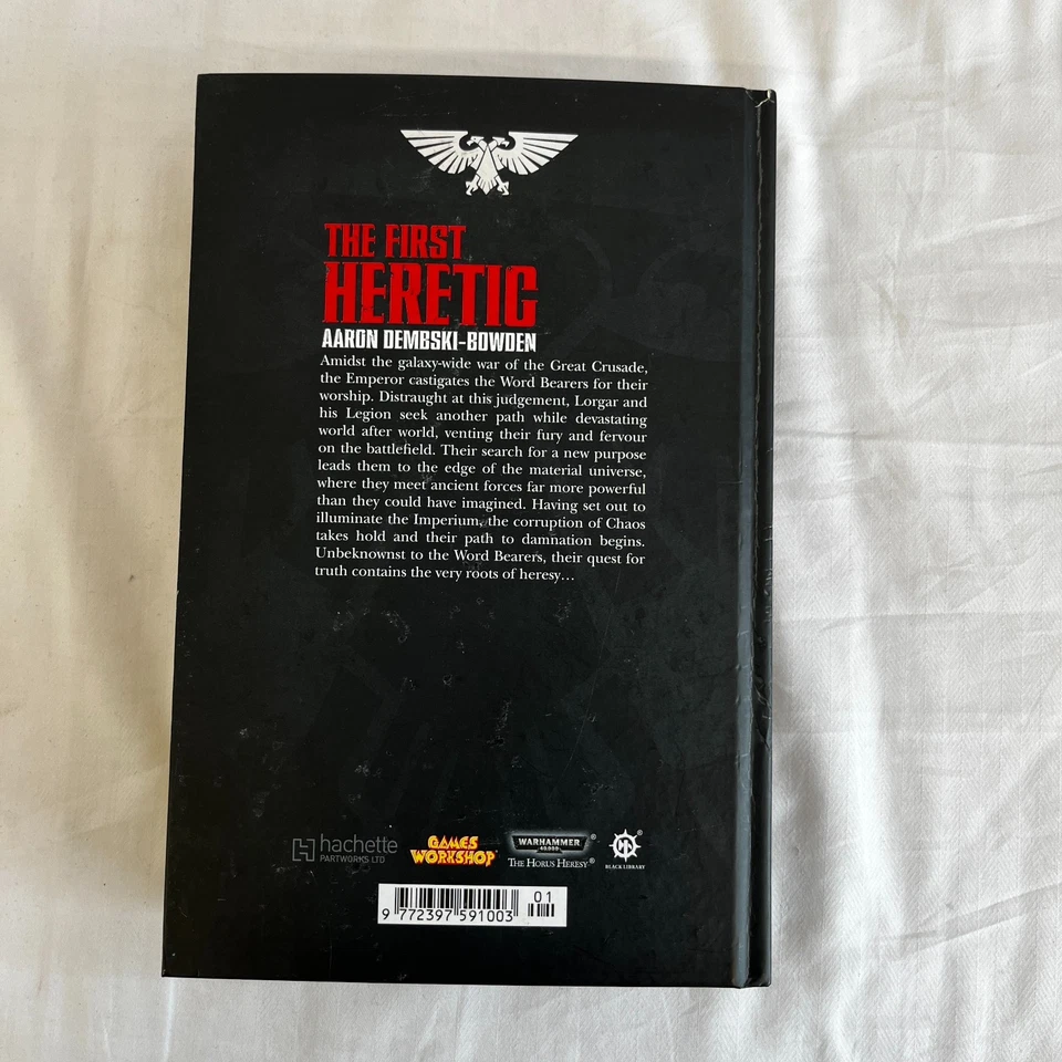 Warhammer 40K Legends Collection Hardback Vol 1 The First Heretic Dembski-Bowden - Image 3 of 4