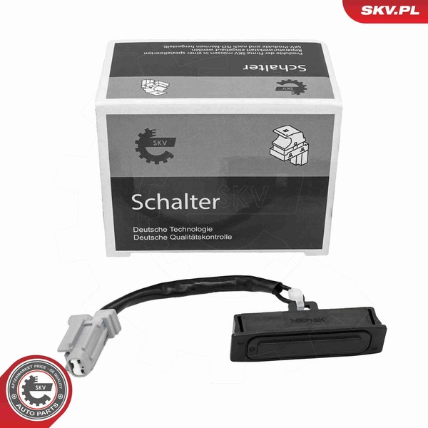 Heckklappengriff Esen Skv 97SKV235 FüR Skoda Fabia 1 6Y2 16V Tdi Sdi-image