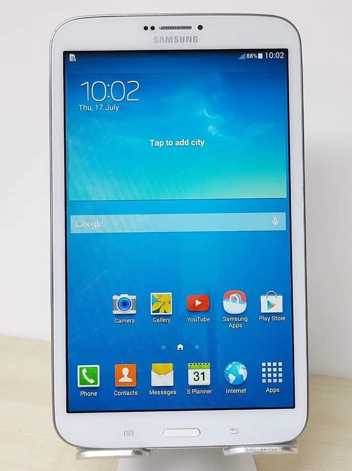 Samsung Galaxy Tab 3 (SM-T315) 16GB White Wi-Fi & Cellular UNLOCKED 2013-GRADE B, photo 1 of 5