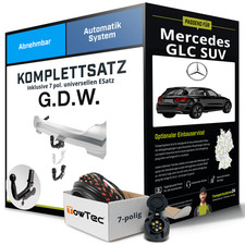 Anh&auml;ngerkupplung abnehmbar f&uuml;r MERCEDES GLC SUV +E-Satz kpl.