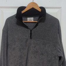 Timberline Authentic Outerwear Mens Gray Flee...