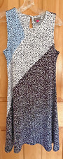 Vince Camuto Sleeveless Sheath Dress  Nice swing style  Sze XS  Black Blue White
