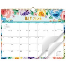 2026-2027 Wall Calendar 18 Monthly Jul 2026 Dec 2027