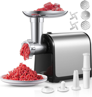 Electric Meat Grinder, 3200W Max Meat Grinders for Home Use,  3 in 1 Heavy Duty