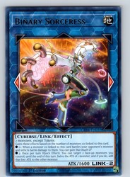 Binary Sorceress CRBR-EN059 1st Edition Rare Crossover Breakers