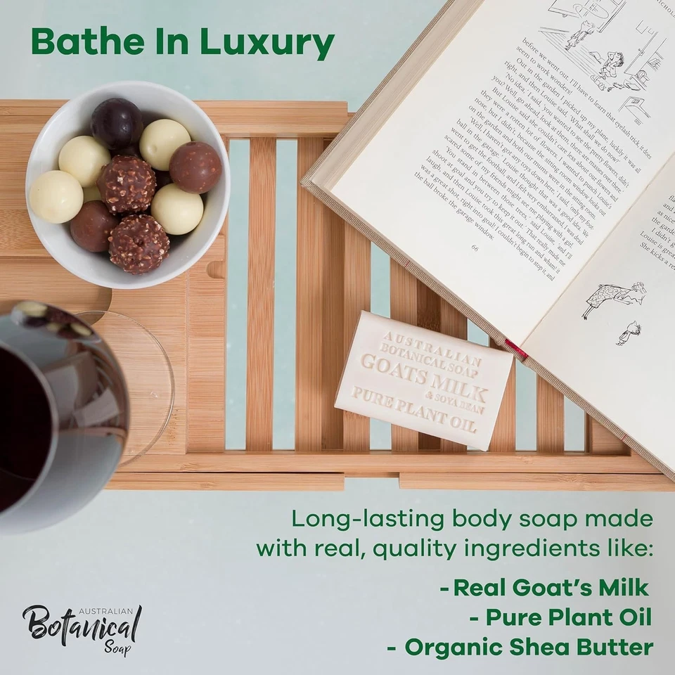 Organic Shea Butter Soap Bars - Lemongrass, Melon, Raspberry - Image 4 of 4