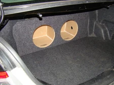 Zenclosures Toyota CAMRY LE 2002-2011 Subwoofer  Enclosure SUB BOX  2-12"