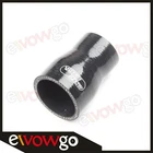2" inch To 1.5'' inch ID Straight Reducer Pipe Turbo Silicone Hose Coupler Black