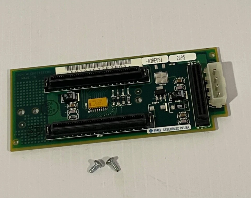 Plano trasero de accionamiento Sun 501-2462 SPARC 5/20 SCSI Foto 2 de 2