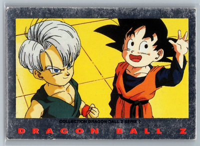 Dragon Ball Z Card Series Part 2 #92 Card DBZ Silver Panini Trunks
