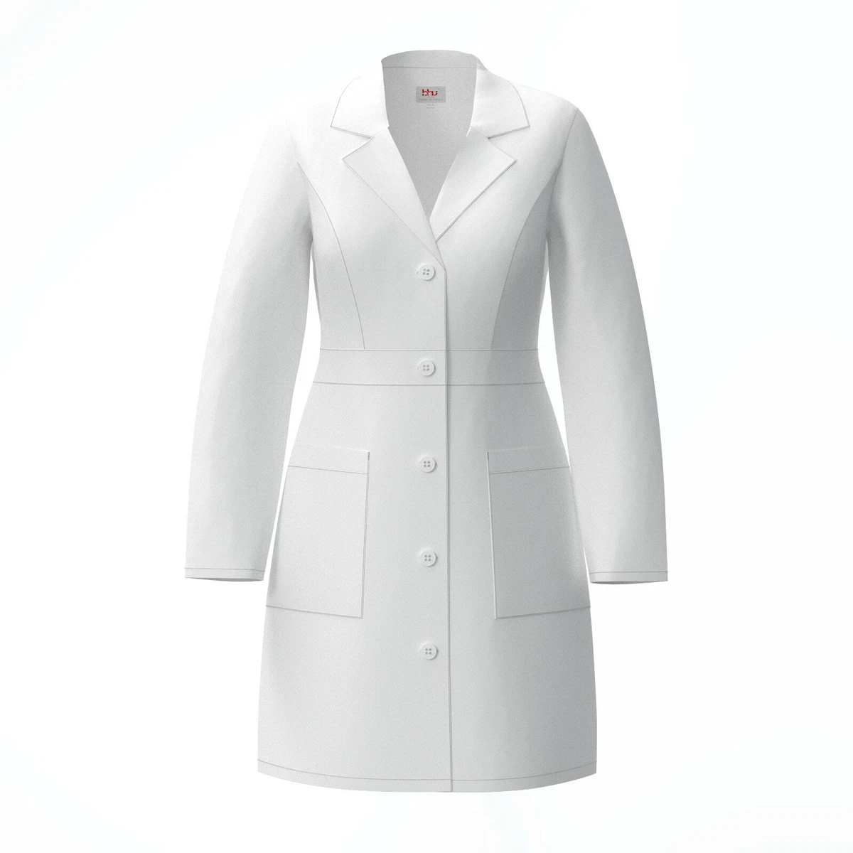 Ladies white 2025 coats long
