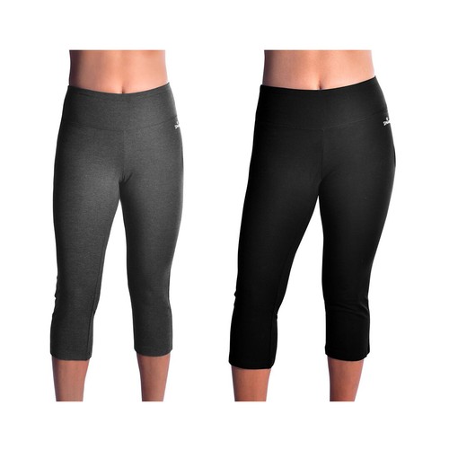 NEW Spalding Capri Flare Leggings | eBay