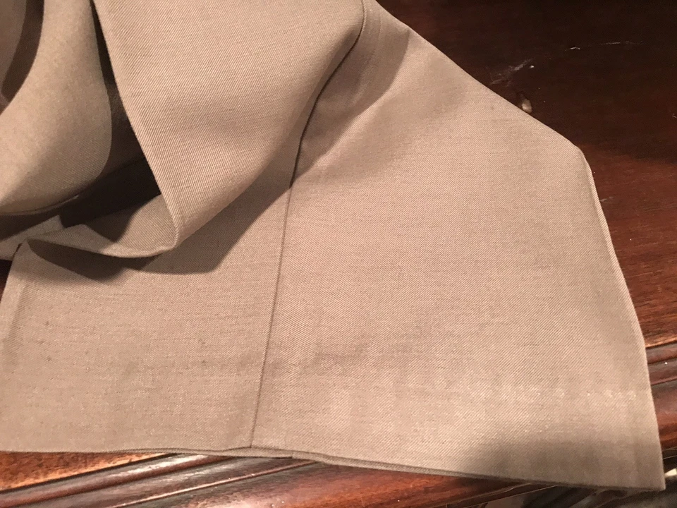 Chaps Taupe Brown Grey Pants Size 18 Boys Dress Slacks Poly Blend - Image 3 of 4