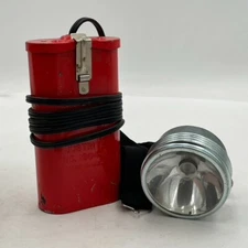 Vintage U.S. Government Justrite Forester No. 1904-5 Firefighter Headlamp