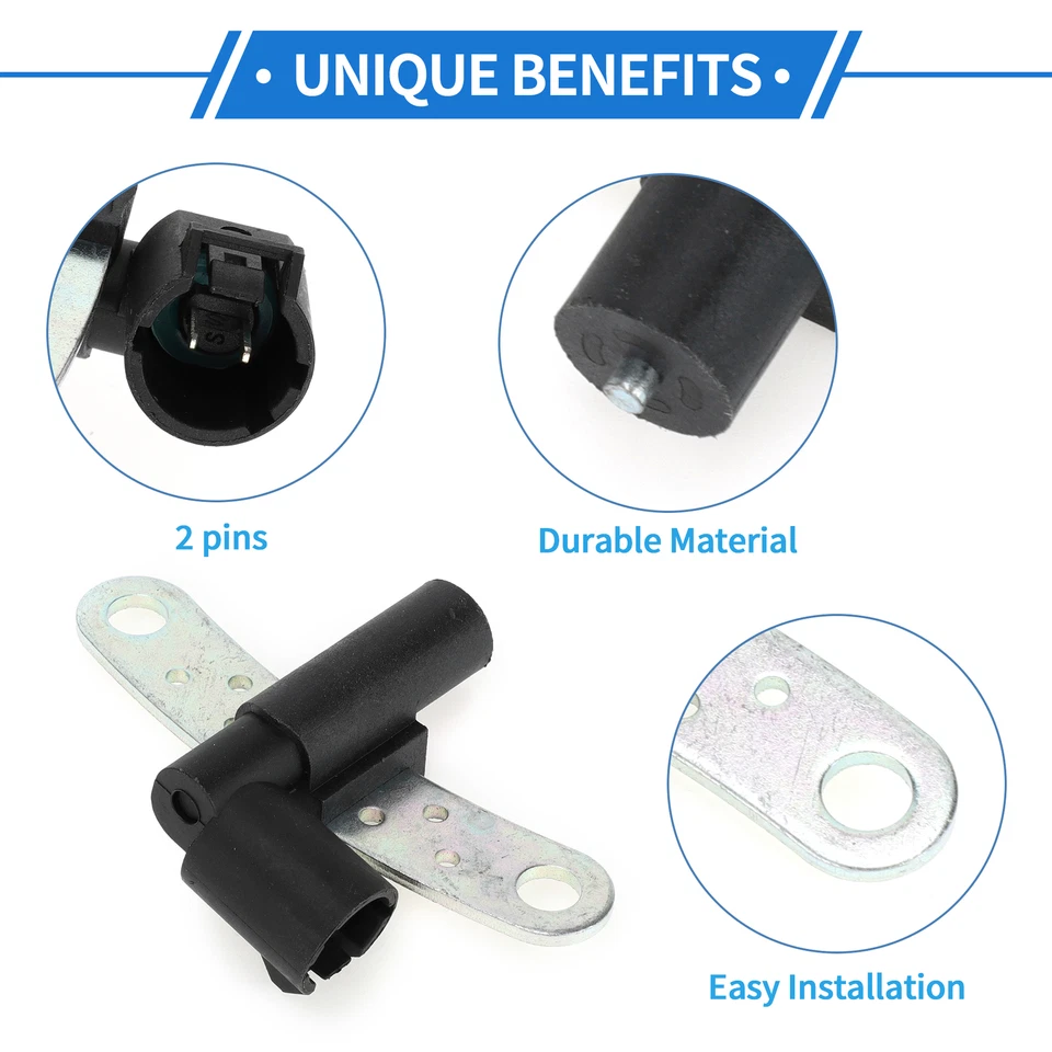 Sensor de posição do virabrequim único para RENAULT Megane II Hatchback 1.6 2005-2008 - Imagem 3 de 4