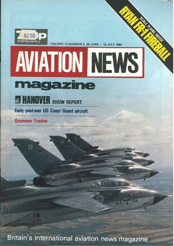 AVIATION NEWS V13 N3 EARLY POST-WAR USCG AIRCRAFT_GRUMMAN S2F S-2 TRACKER VS USN