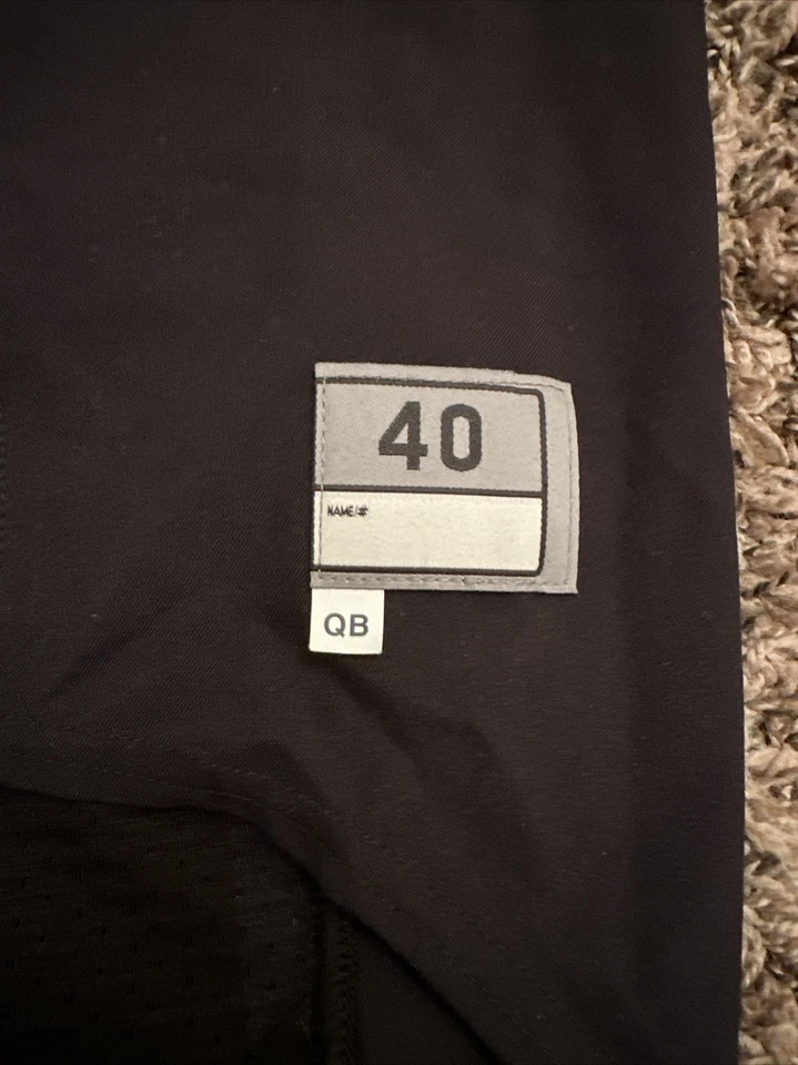 Nike Baylor Bears University Team Issued Football Jersey Black/Gold Size 40 QB - Image 2 of 3