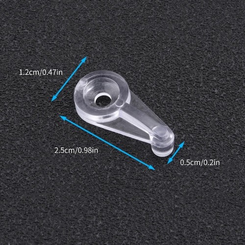 50 Stück Glasvitrinenclips mit Schrauben Halteclips Set Gewährleistung Sicherheit Stabilität - Bild 8 von 8