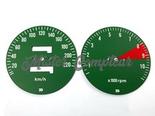 2 fonds de compteur/cadrans - km/h & compte-tours - pour HONDA CB750 K3 à K6 -V1