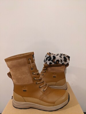 Ugg Australia Women's Zaylee Leopard Boots Size 7.5 NIB | eBay