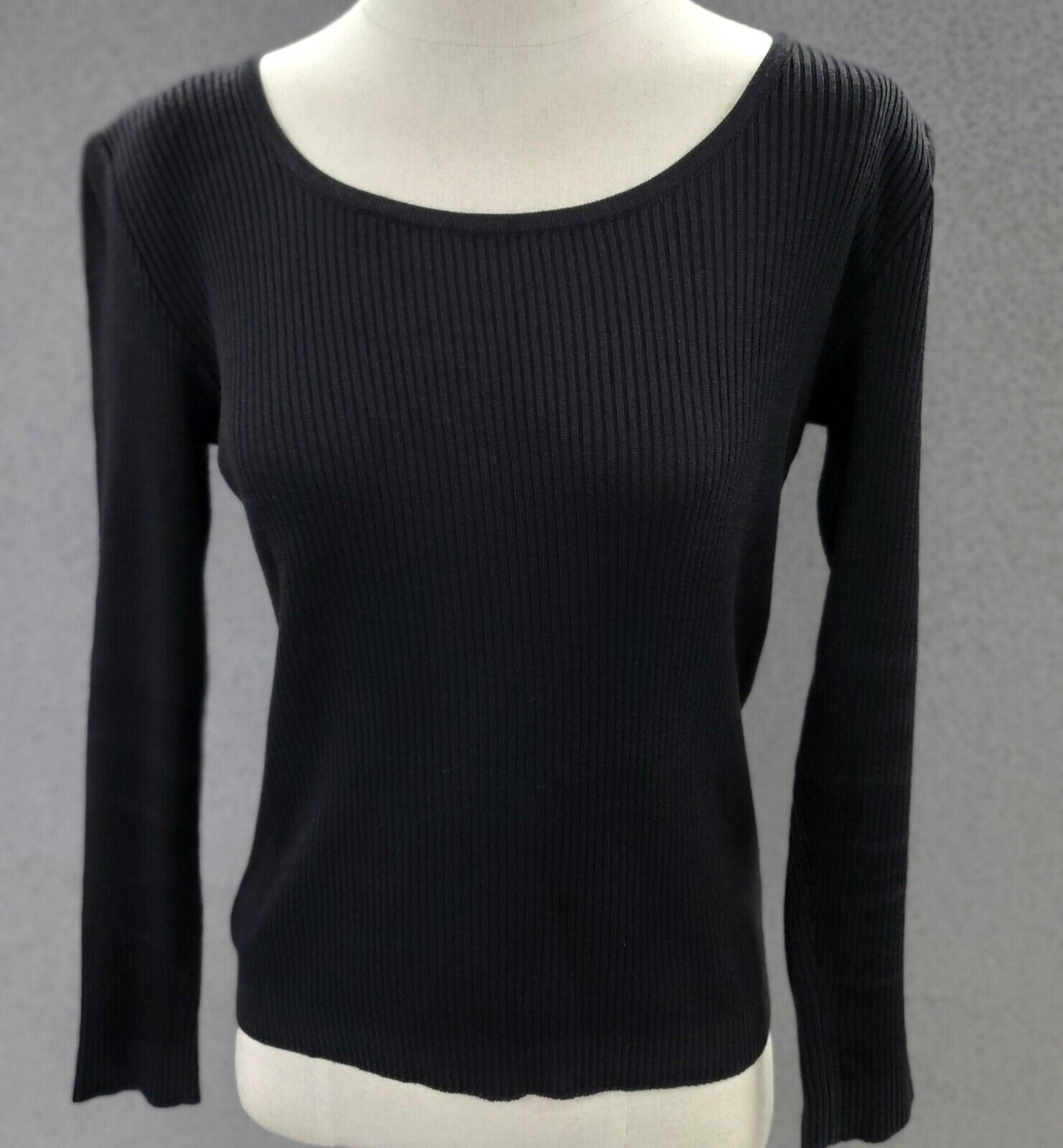 Vintage Valentino Night Black Sweater Size M - image 1