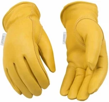 Kinco 90HKW-M Women's Lined Deerskin Leather Ranch and Work Glove, Medium