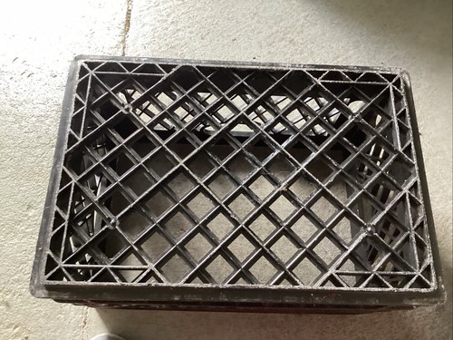 Vintage Tuscan Union NJ Plastic Milk Bottle BOX Carton CRATE 18 1/2”X 13” Old - Picture 7 of 8