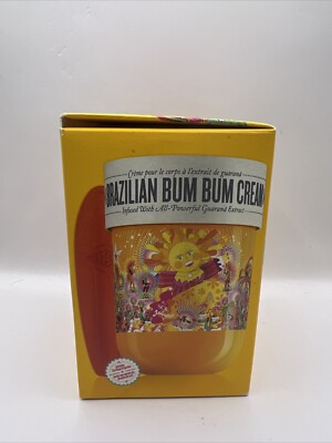 Sol de Janeiro Biggie Biggie Bum Bum Body Cream 16.9 Oz w/ Spatula New In Box