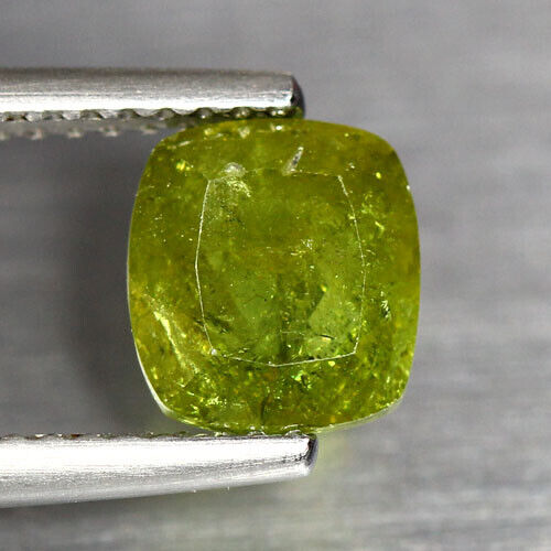 1.98 CTS_ANTIQUE RARE GEM COLLECTION_100 % NATURAL UNHEATED DEMANTOID GARNET - Picture 1 of 3