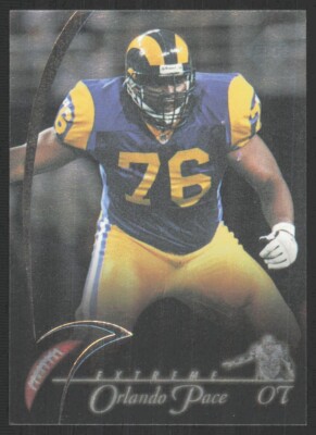 1997 Collector's Edge Extreme Foil Orlando Pace Rookie Rams #P166