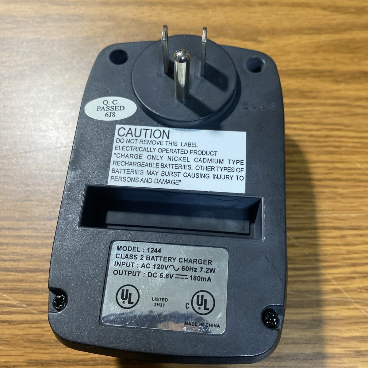 Nikko 4.8v Ni-Cd 4 Hour Flash Charger Model 1244 New | eBay