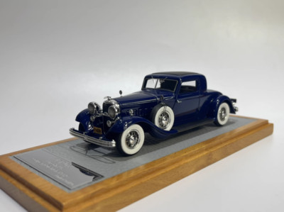 XEROX 1/43 Lincoln KB coupe by Dietrich 1932 Blue