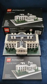LEGO ARCHITECTURE 21006 WHITE HOUSE  RETIRED SET 