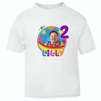 Personalised Mr Tumble T-shirt Mr Tumble Birthday T-shirt