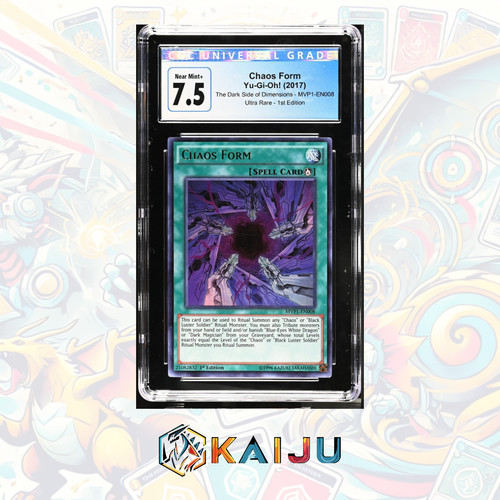 Yu-Gi-Oh! Chaos Form 2017 MVP1-EN008 Ultra Rare 1st Edition CGC 7.5