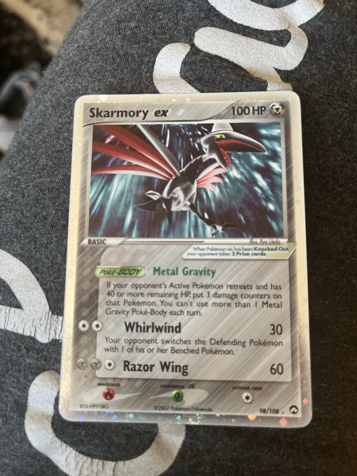 Skarmory Ex 98/108 Holo Rare EX Pokémon Card EX Power Keepers 2007 NM