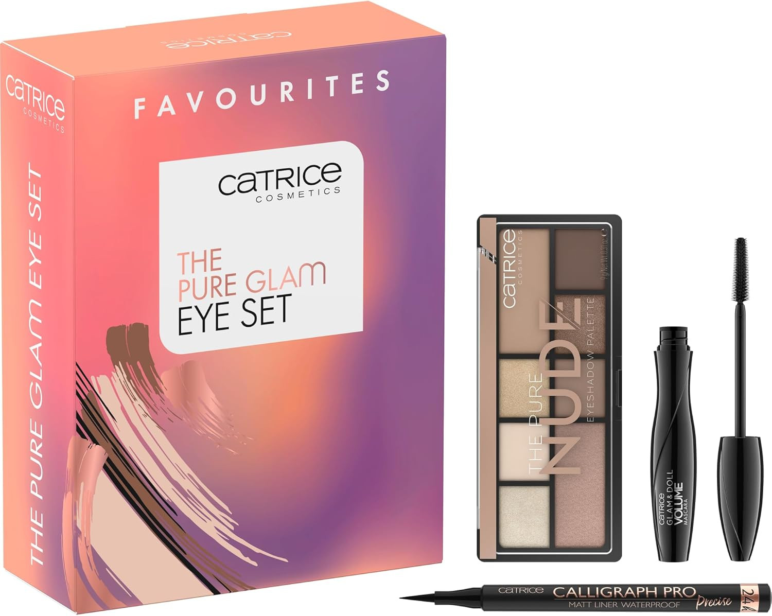 Acquista The Pure Glam Eye Set Mascara: Volume Vegano e Look Nude