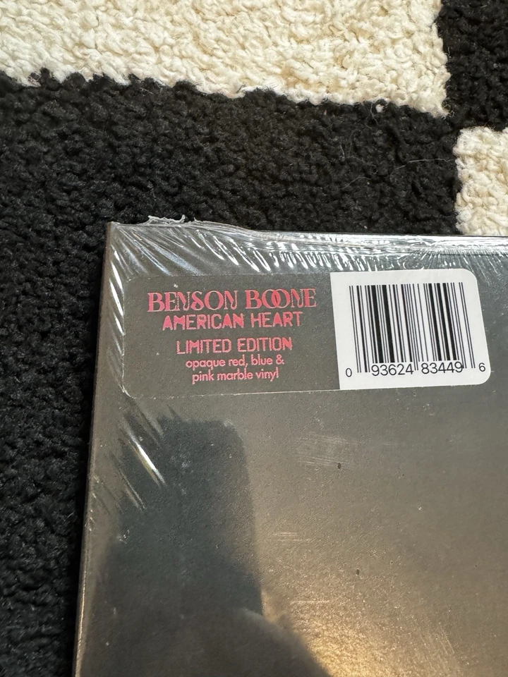 Benson Boone Numbered limited edition, American Heart Vinyl by Blood Records - Image 3 of 4